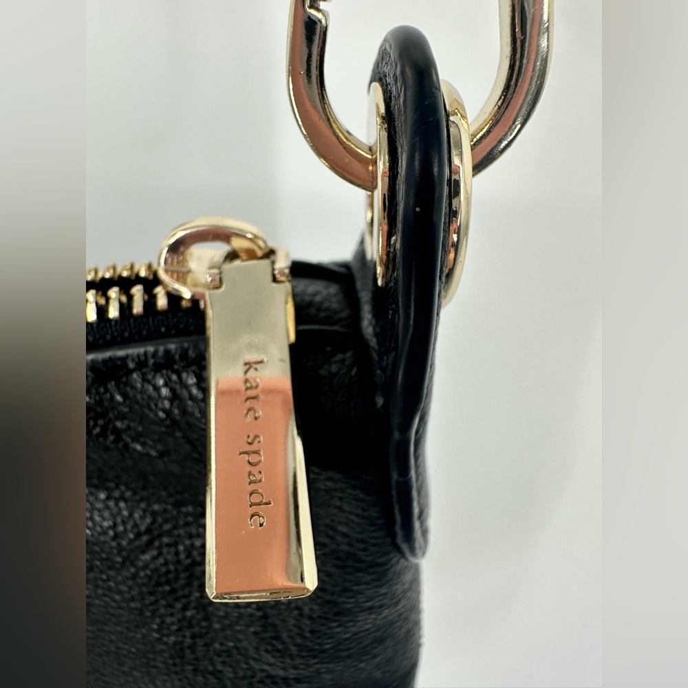 Kate Spade Rosie Leather Crossbody Bag Purse Handbag Black | Bin D - Picture 3 of 8